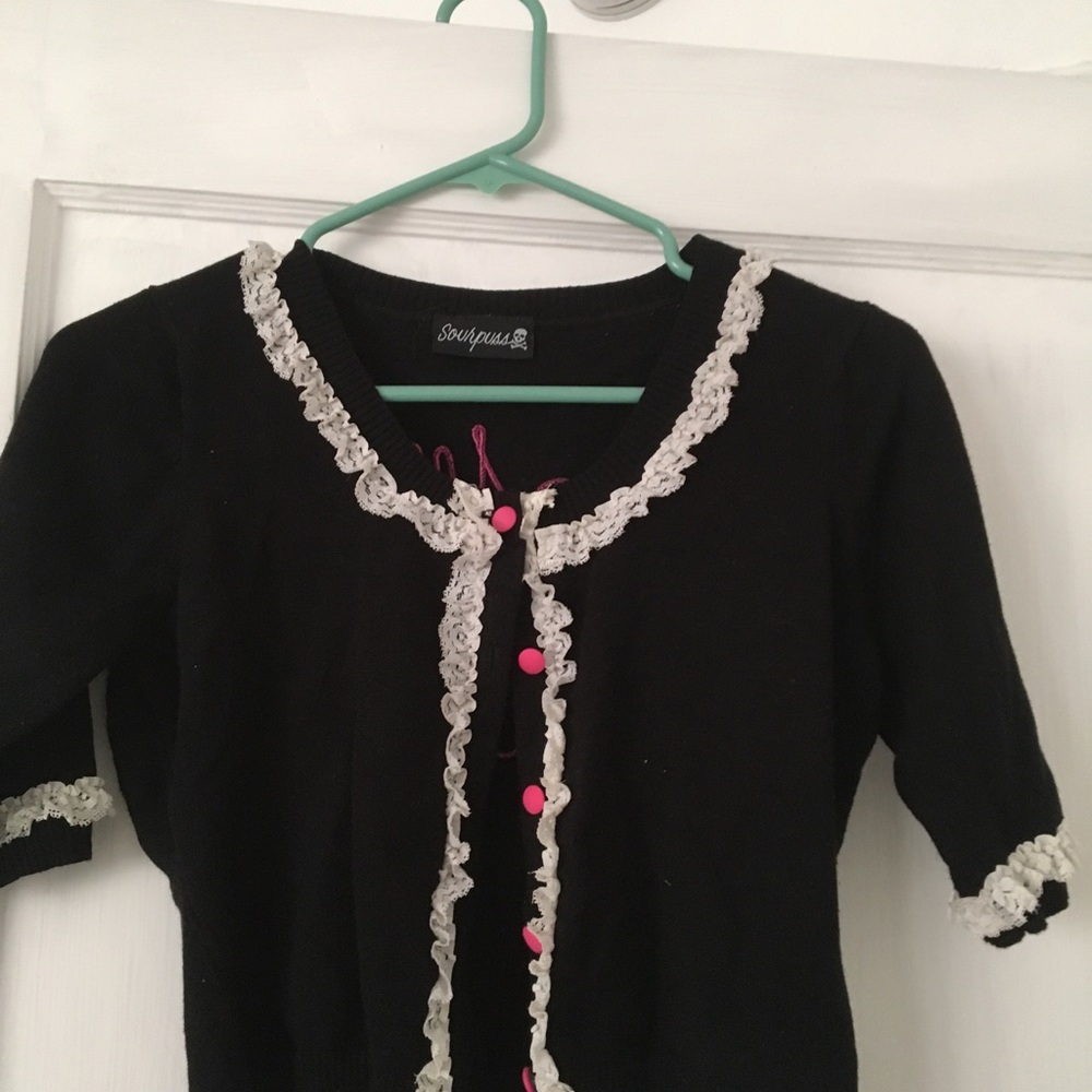 Sourpuss xa small cardigan